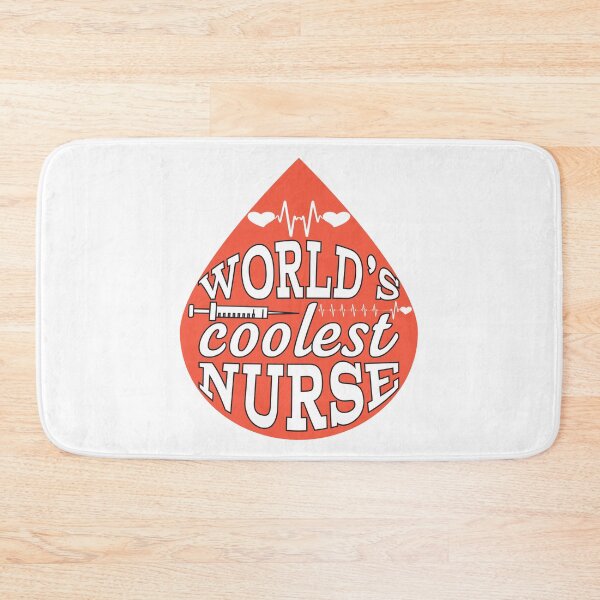 Item preview, World's Coolest Nurse - Blood Drop designed and sold by SewnMemories.