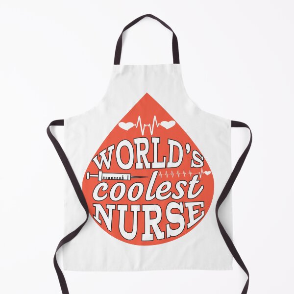 Item preview, World's Coolest Nurse - Blood Drop designed and sold by SewnMemories.