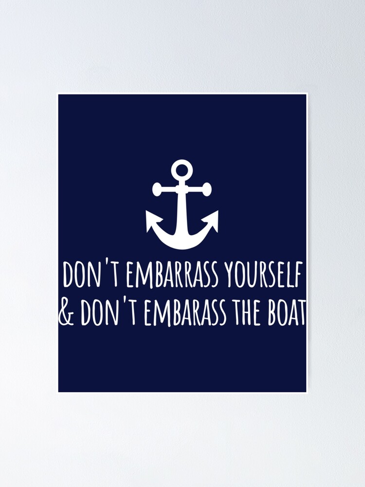 "Yacht Crew Rules Sailing Yacht Deck " Poster for Sale by MIKE