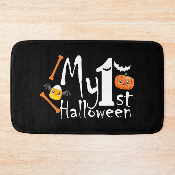 Item preview, My First Halloween with Cute Pumpkin And Candy Corn designed and sold by DAFIN.