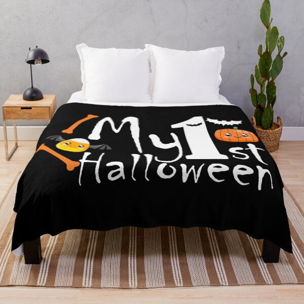 Item preview, My First Halloween with Cute Pumpkin And Candy Corn designed and sold by DAFIN.