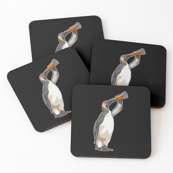 Item preview, Penguin with Telescope designed and sold by Snabdesign84.