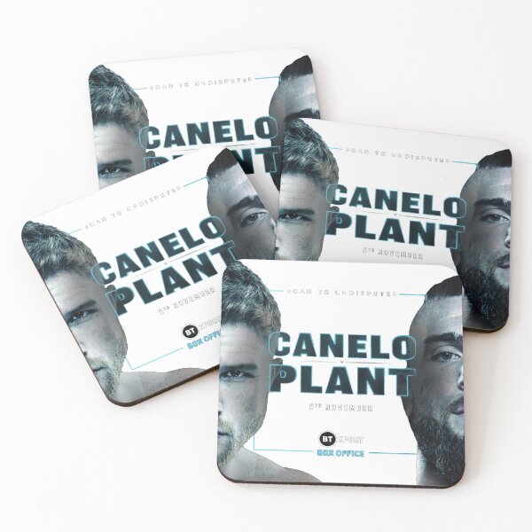 Item preview, Canelo Alvarez vs Caleb Plant fight boxing designed and sold by lacm2020.