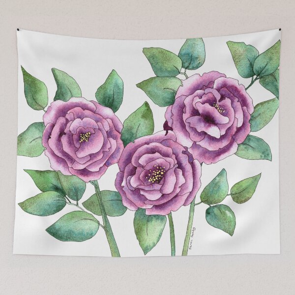 Item preview, Camelias designed and sold by Sarah Ashby.