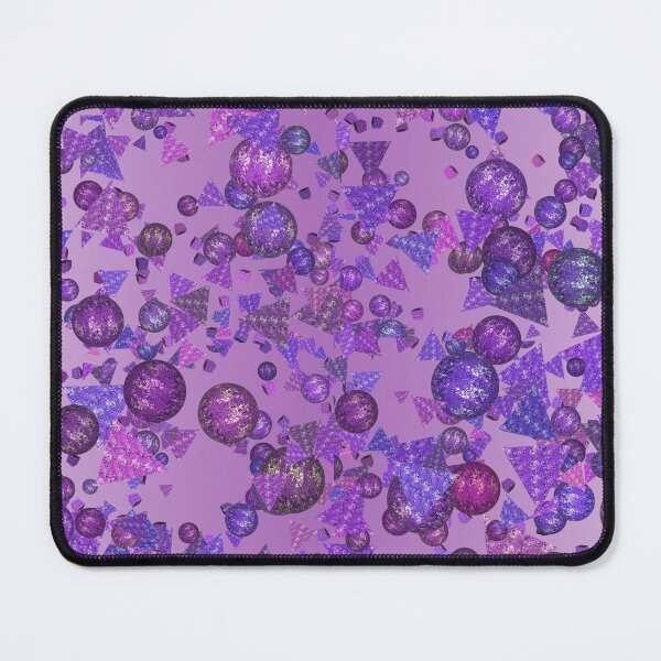 Item preview, Modern and festive shapes in shades of purple designed and sold by MarionsArt.