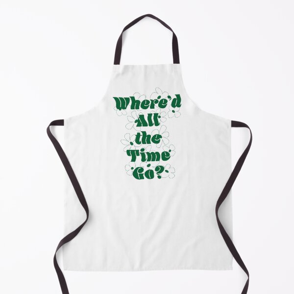 Item preview, Copy of Where'd All the Time Go? Song lyric music poster print designed and sold by rightsideprints.
