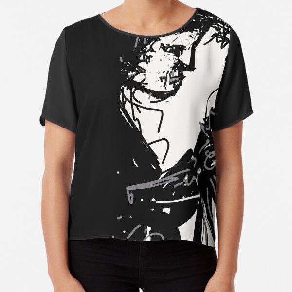 Edward Scissorhands Chiffon Top