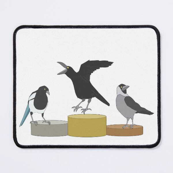 Item preview, Crowing - gold medallist crow designed and sold by colemanco.