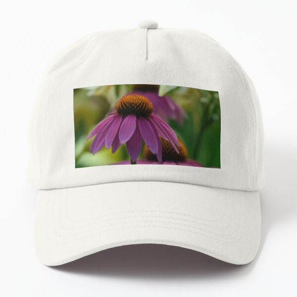Lila Kegelblume Dad Hat