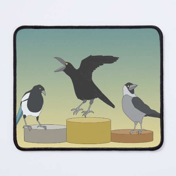 Item preview, Crowing - gold medallist crow designed and sold by colemanco.