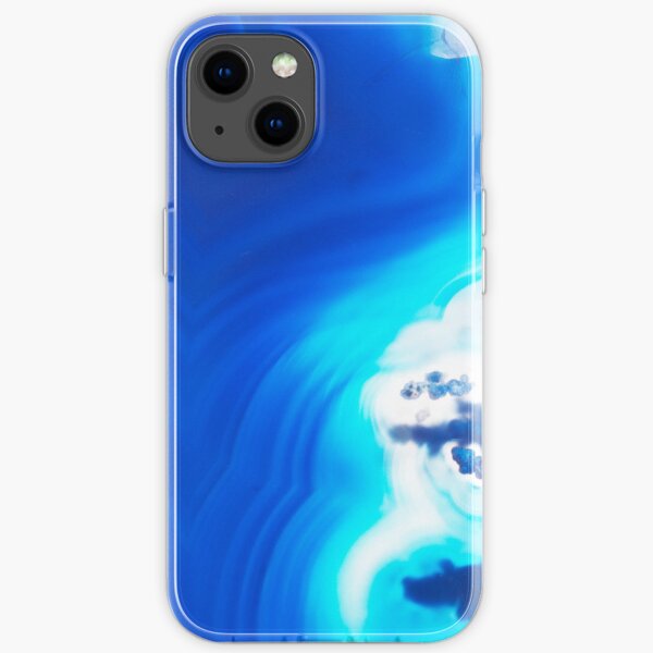 Blue Gemstone iPhone Soft Case