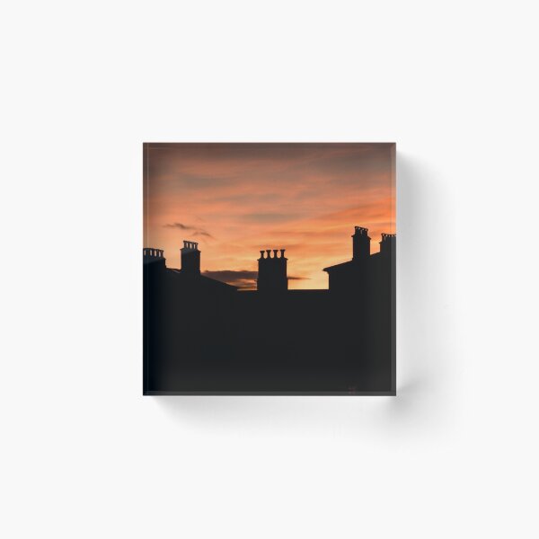 Trent Hospitel Silhouette Acrylic Block