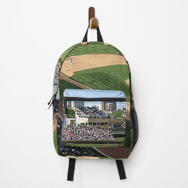 Item preview, Wrigley Field, Chicago Baseball Stadium, Ivy Covered Wall, Bleacher Bums, Waveland Ave,  designed and sold by Nostrathomas66.