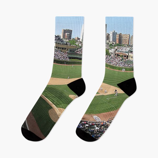 Item preview, Wrigley Field, Chicago Baseball Stadium, Ivy Covered Wall, Bleacher Bums, Waveland Ave,  designed and sold by Nostrathomas66.