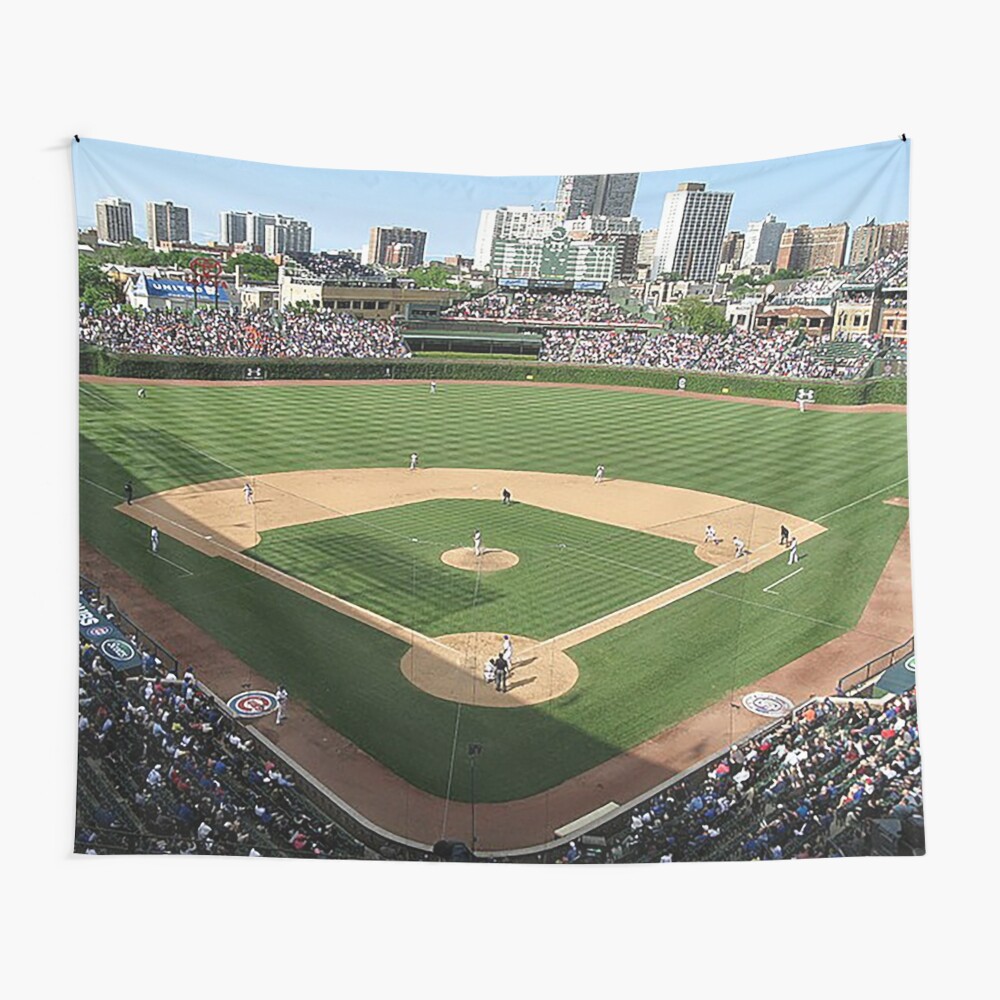 Ivy Outfield-Wrigley Field-Chicago Shower Curtain by Dale Chapel