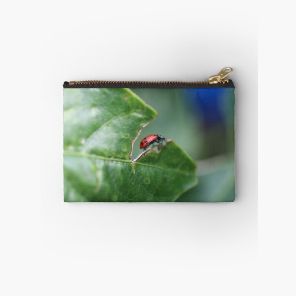 Item preview, Ladybird Eating Leaf designed and sold by StonedOgraphy.