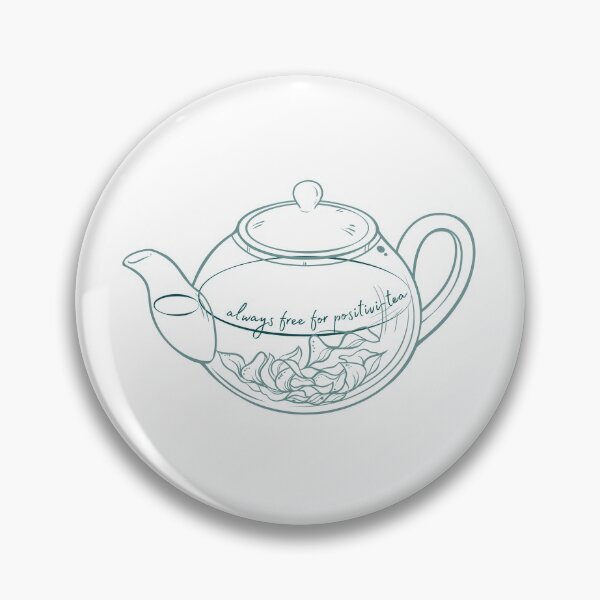 Item preview, Positivi-tea Pot designed and sold by BookishBish.