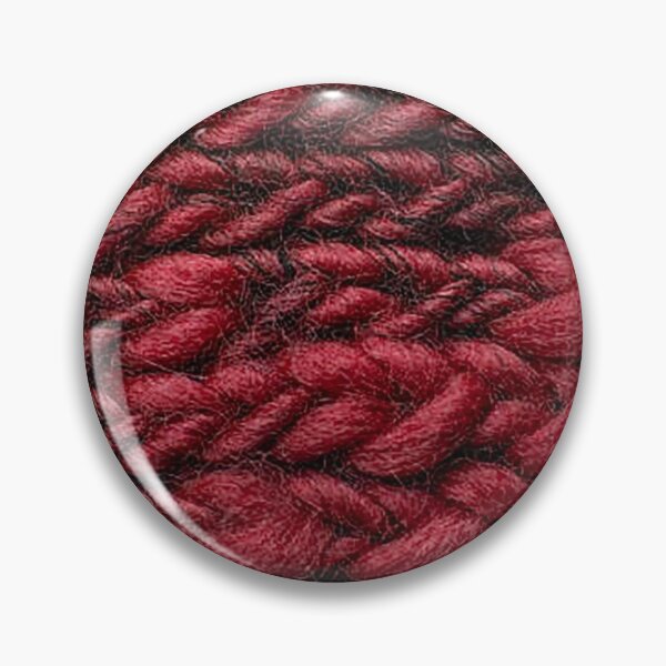 Item preview, Red woven yarn pattern, knitting designed and sold by Nostrathomas66.
