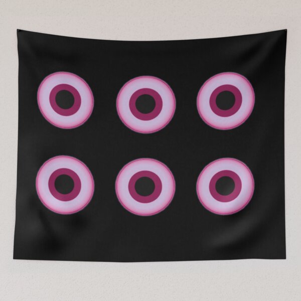 Item preview, Dark pink eyeballs sticker pack. designed and sold by 99Eyeballs.