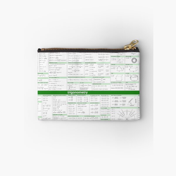Item preview, Math Formula Sheet - Green designed and sold by CongressTart.