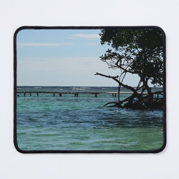 Item preview, Central America, Caribbean Sea, Honduras, Island, Roatan, Sea, Jetty, Mangrove Tree, Photography, BebiCervin designed and sold by BebiCervin.