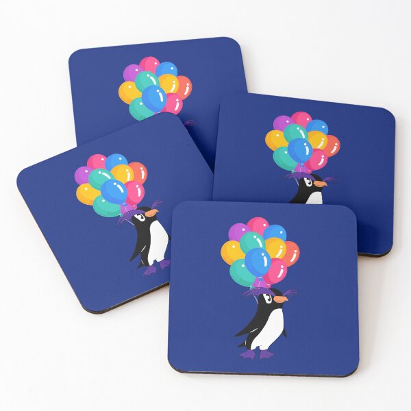 Item preview, Penguin With Balloons    designed and sold by WoodburyLake.