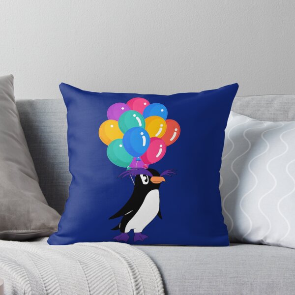 Item preview, Penguin With Balloons designed and sold by WoodburyLake.