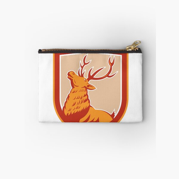 Item preview, Deer Stag Buck Head Looking Up Retro designed and sold by patrimonio.