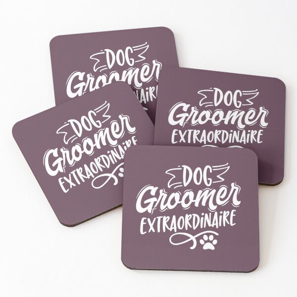 Item preview, Dog groomer extraordinaire typography designed and sold by kookycomet.
