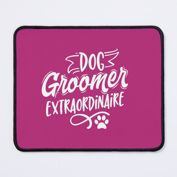 Item preview, Dog groomer extraordinaire typography designed and sold by kookycomet.