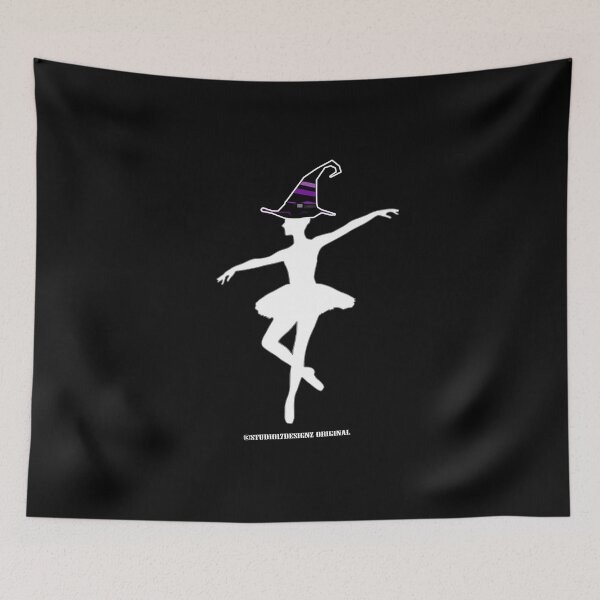 Item preview, Ballet Dancer Potter grifindoor  ballerina witch like magic sorcerer Halloween black hat  designed and sold by studio17designz.