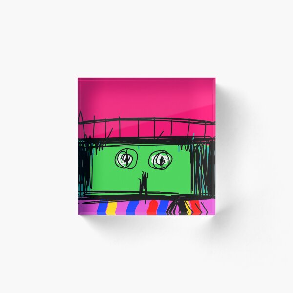 Scarf Acrylic Block
