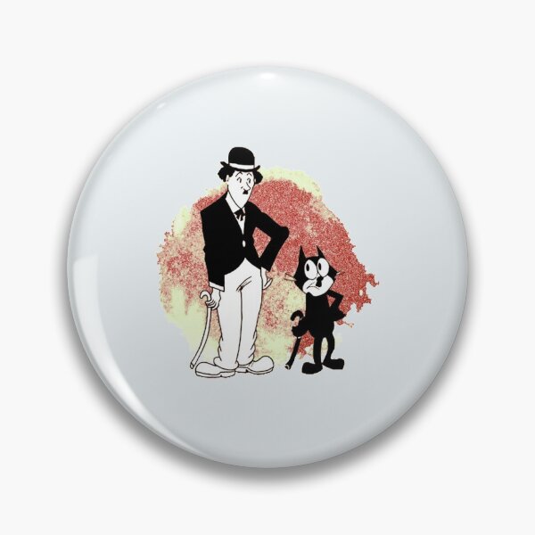 Item preview, felix the cat and chaplin  designed and sold by mericanMerc.