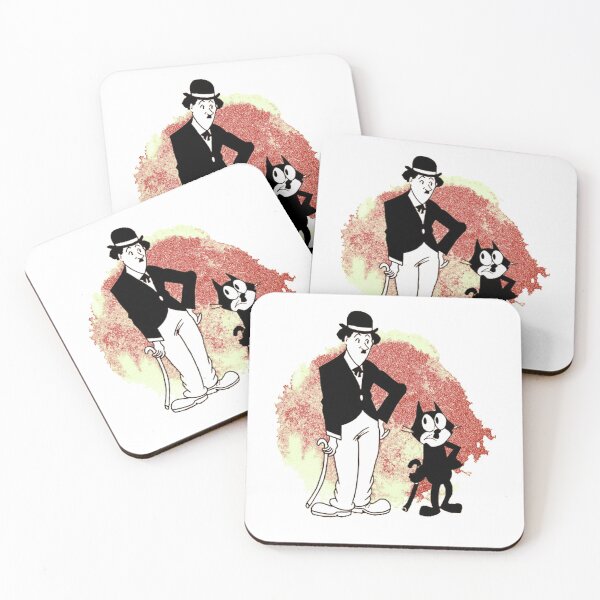 Item preview, felix the cat and chaplin  designed and sold by mericanMerc.