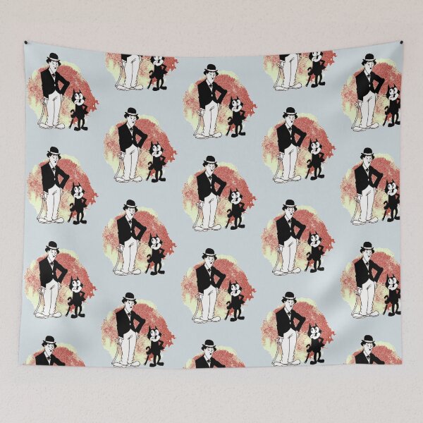 Item preview, felix the cat and chaplin  designed and sold by mericanMerc.