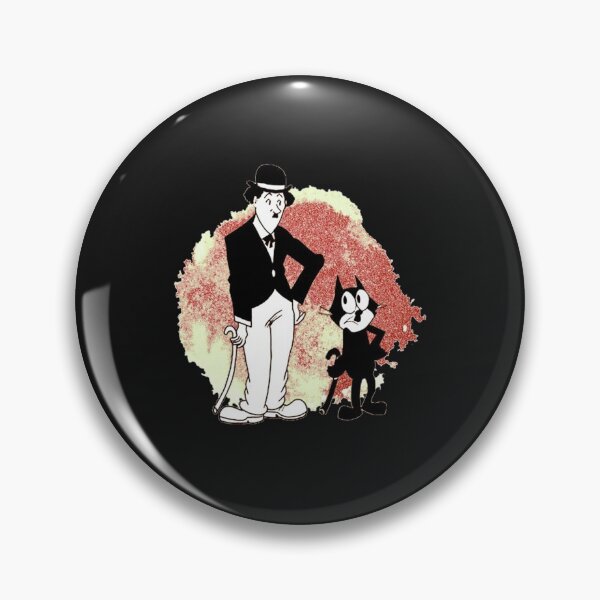 Item preview, felix the cat and chaplin  designed and sold by mericanMerc.