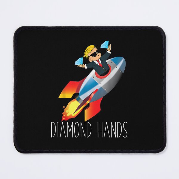 Item preview, WallStreetBets WSB Rocket Ship To The Moon No Paper Hands designed and sold by MuratshiMana.