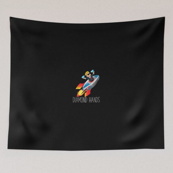 Item preview, WallStreetBets WSB Rocket Ship To The Moon No Paper Hands designed and sold by MuratshiMana.
