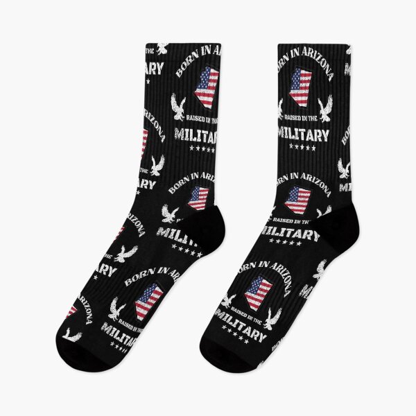Item preview, Born in Arizona,raised in the military design designed and sold by PinnockDesigns.