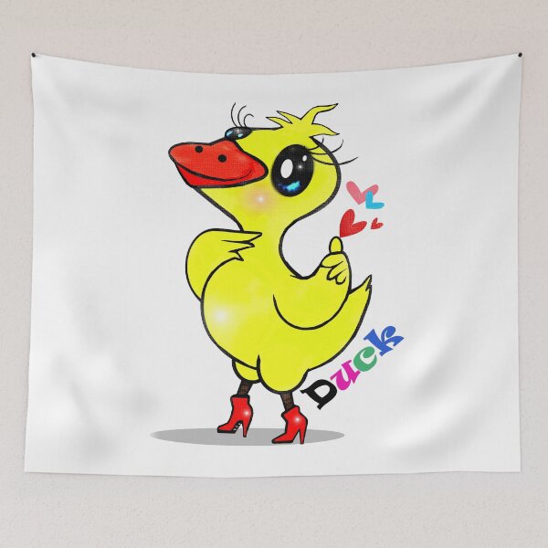 Item preview, Charming duck  designed and sold by Shirley cute art .