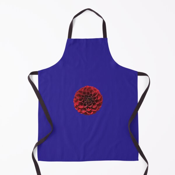Item preview, Bulbo rojo rubí Dalia (fondo azul profundo) designed and sold by EliSa-1.