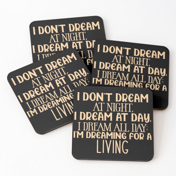 Item preview, I DON’T DREAM AT NIGHT, I DREAM AT DAY, I DREAM ALL DAY; I’M DREAMING FOR A LIVING - Filmmakers cinematographer Sarcastic Funny Hilarious Present For Mom, Dad , Girlfriend Or Boyfriend designed and sold by Aymanclothings.