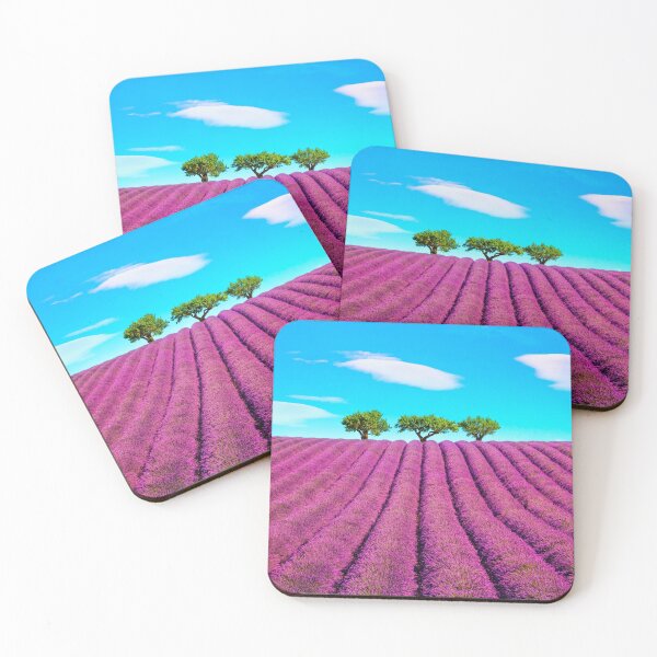 Item preview, Lavender flowers field and trees. Provence designed and sold by Stefano Orazzini.