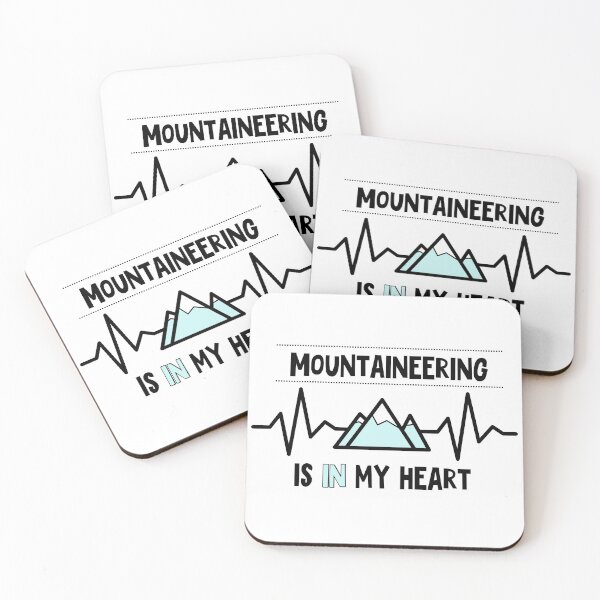 Item preview, Mountaineering is in my heart designed and sold by Good-tees.