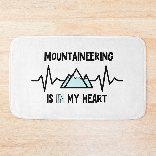 Item preview, Mountaineering is in my heart designed and sold by Good-tees.