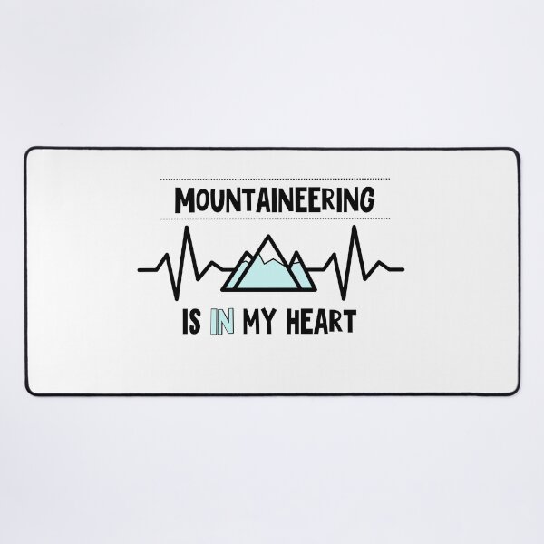 Item preview, Mountaineering is in my heart designed and sold by Good-tees.