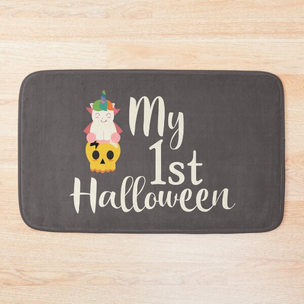 Item preview, My First Halloween with Cute Vampire And Skull designed and sold by DAFIN.