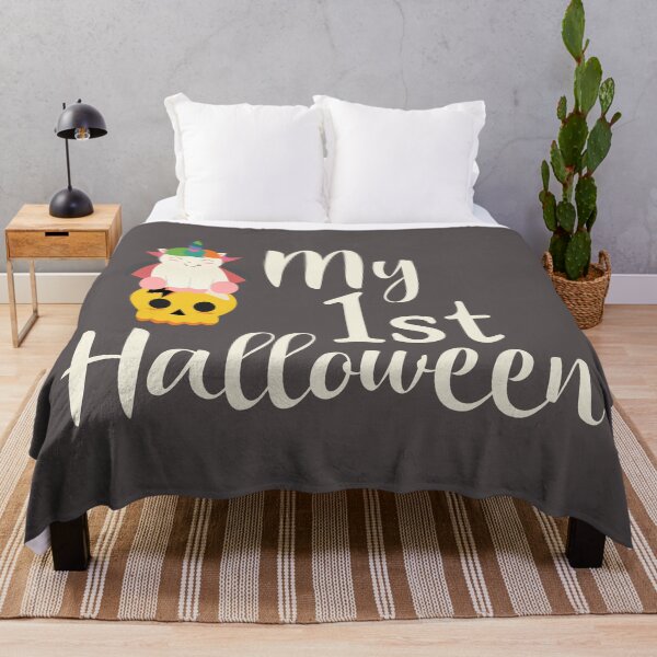 Item preview, My First Halloween with Cute Vampire And Skull designed and sold by DAFIN.