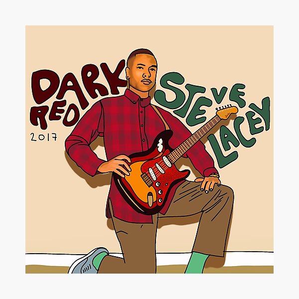 Steve Lacey Dark Red Album Cover Photographic Print For Sale By   Pp,504x498 Pad,600x600,f8f8f8 