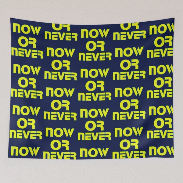 Item preview, Now Or Never designed and sold by mericanMerc.